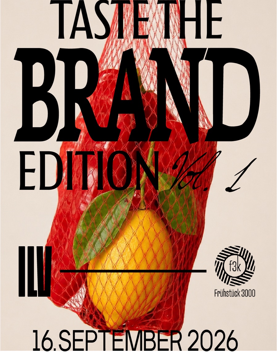 Key Visual Taste the Brand Edition Vol. 1, 16. September 2026