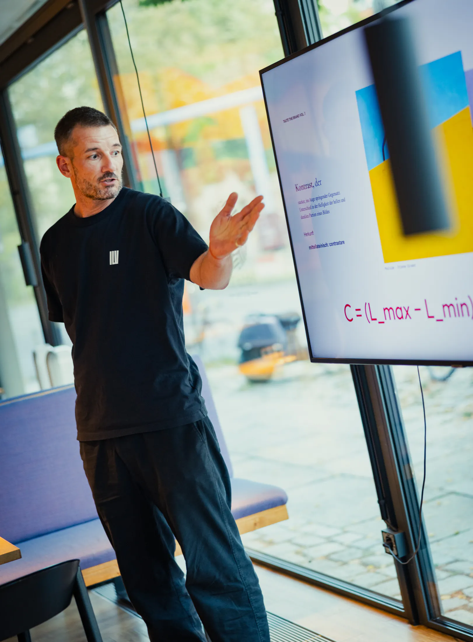 Präsentation zum Branding von I LIKE VISUALS